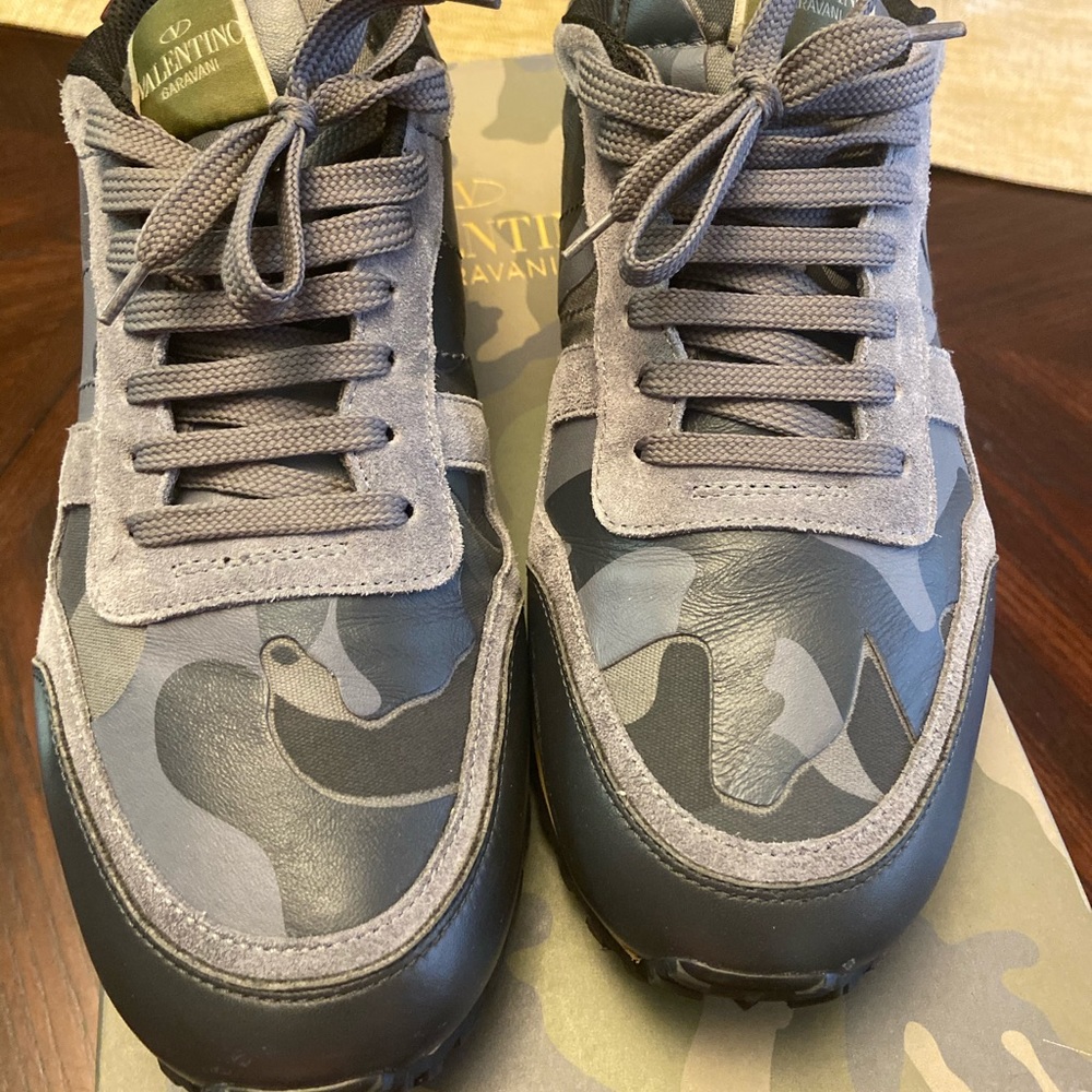 Valentino rock runner camouflage sneakers
